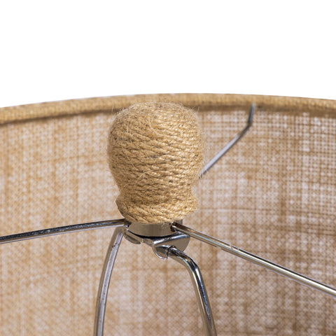 Genevieve Beaumont Natural Bamboo Jute Table Lamp - image 6