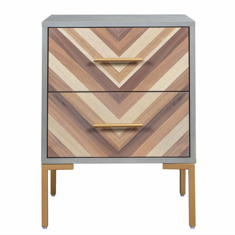 Galet Grey Side Table