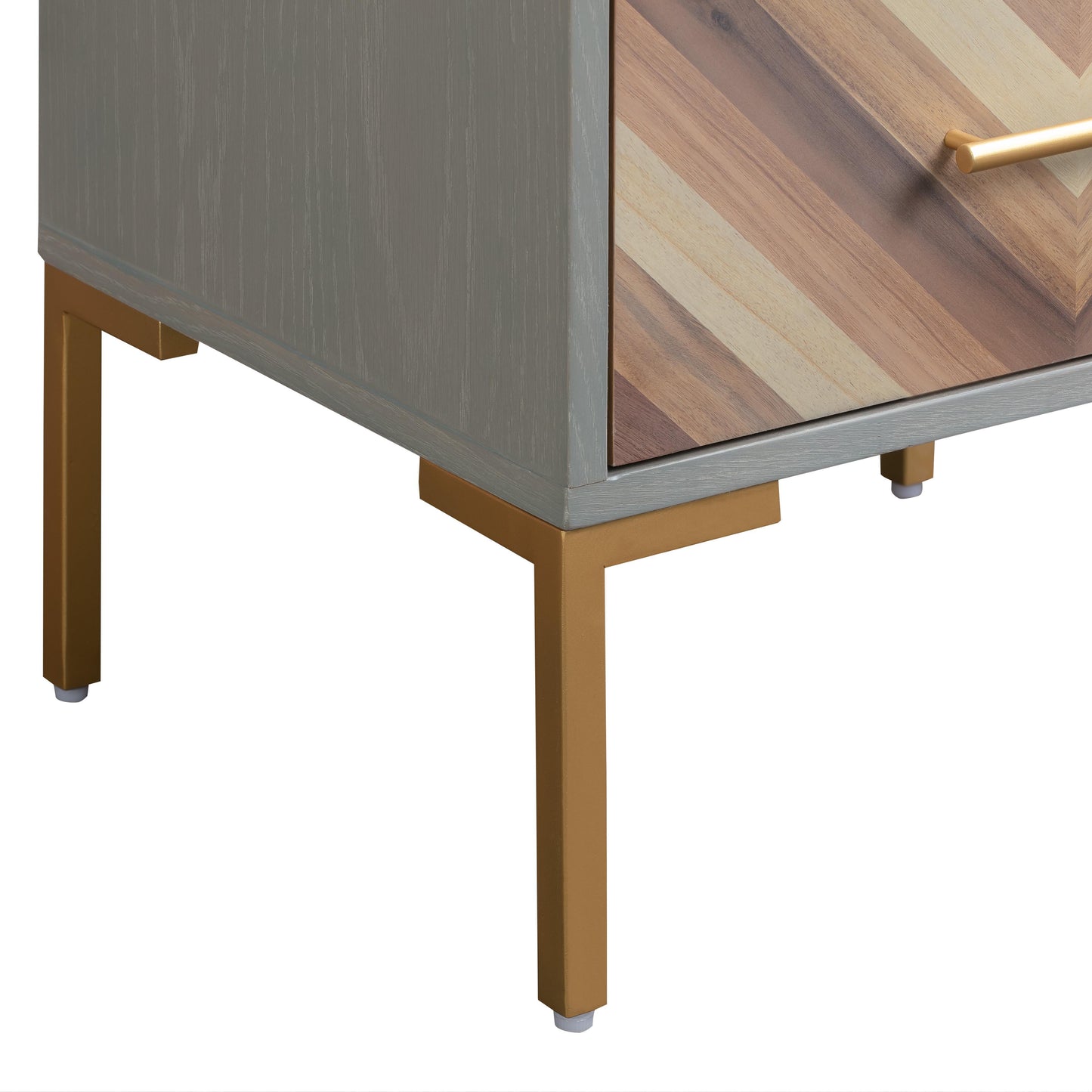 galet grey side table