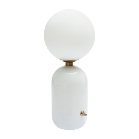 Parcino White Table Lamp