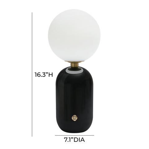 Parcino Black Table Lamp