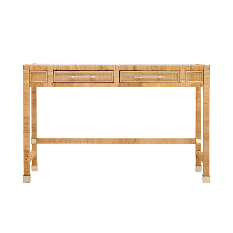 Collins Natural Rattan Desk