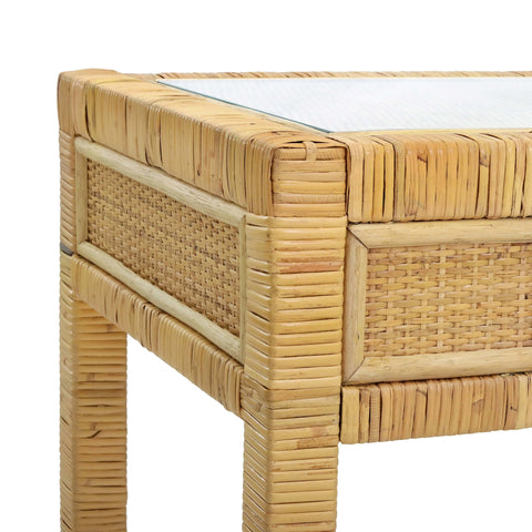 Collins Natural Rattan Desk