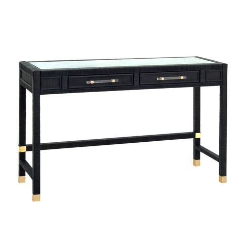 Arielle Bellamy 47" Woven Rattan Desk - image 1