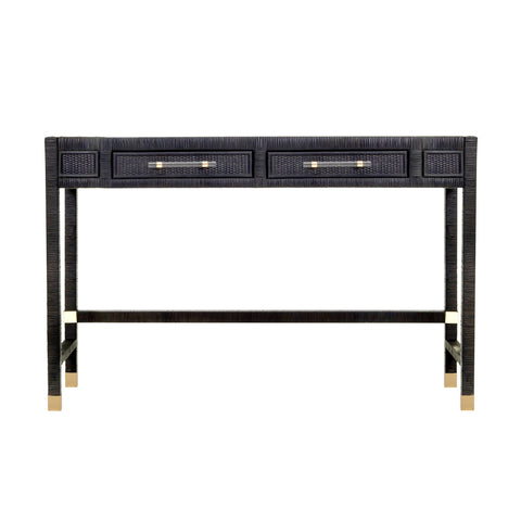 Arielle Bellamy 47" Woven Rattan Desk - image 3