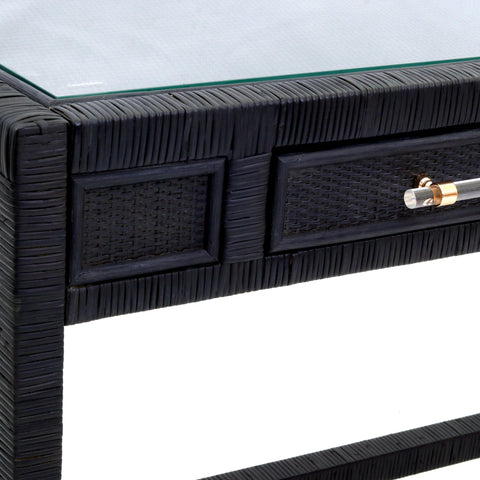 Arielle Bellamy 47" Woven Rattan Desk - image 6