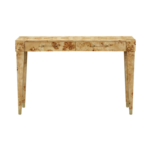 Valentina Capri 48" Burl 2-Drawer Work Desk - image 3