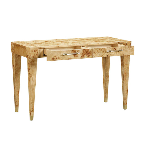Valentina Capri 48" Burl 2-Drawer Work Desk - image 6