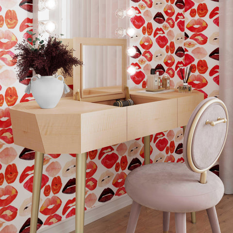 Mariana Natural Maple Vanity Desk