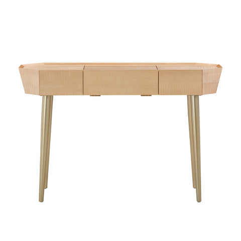 Mariana Natural Maple Vanity Desk