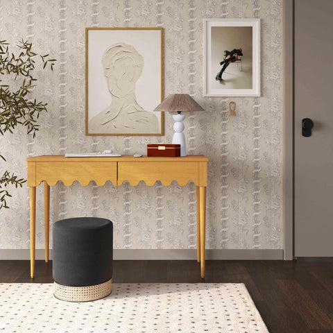 Chakka Natural Ash 2-Drawer Desk
