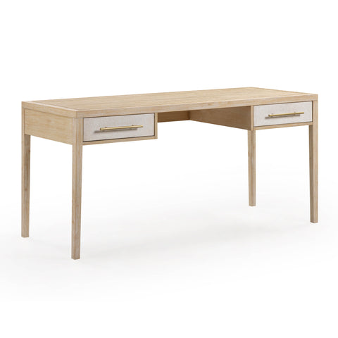 Alessia Lucerne 62'' Natural Washed Executive Desk - image 3