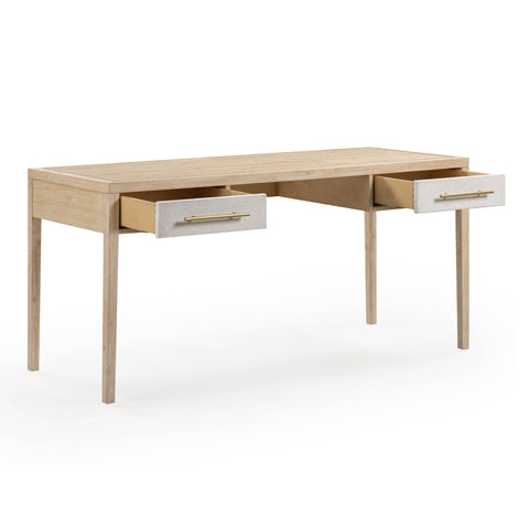Alessia Lucerne 62'' Natural Washed Executive Desk - image 4