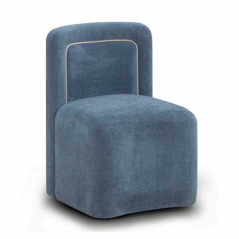 Margaux Devereux Performance Velvet Rolling Desk Chair - image 3