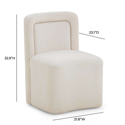 Margaux Devereux Performance Velvet Rolling Desk Chair - image 7