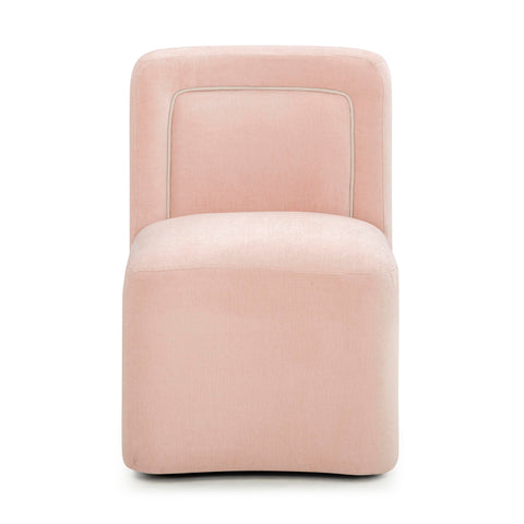 Margaux Devereux Performance Velvet Rolling Desk Chair - image 1