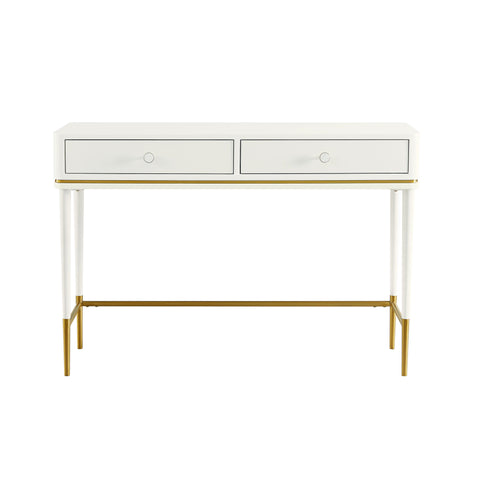 Klaryss Two Drawer Off-White Desk