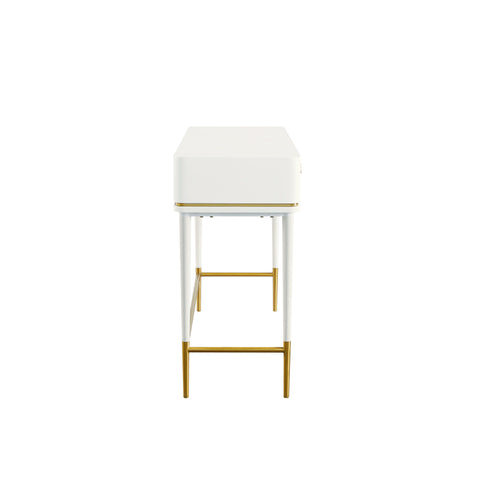 Klaryss Two Drawer Off-White Desk