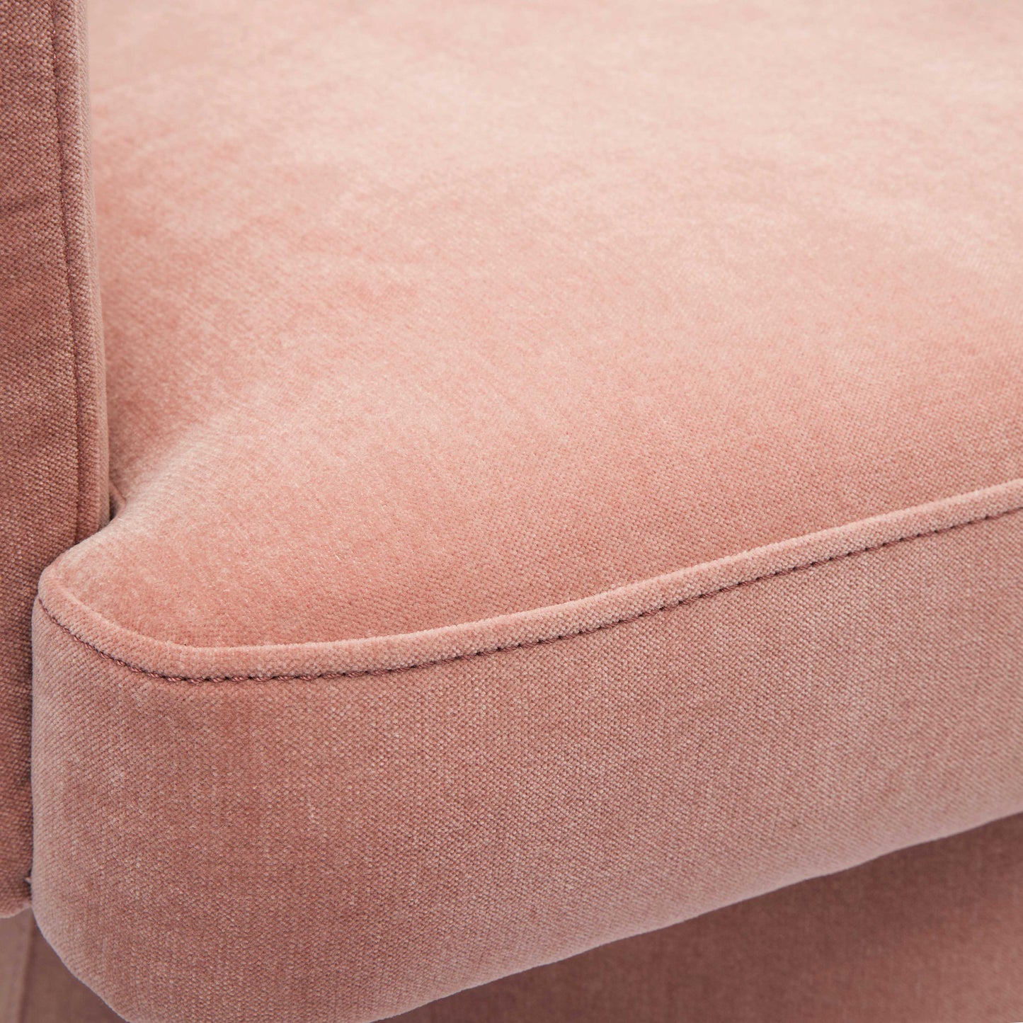 dex pink upcycled chenille rolling desk chair