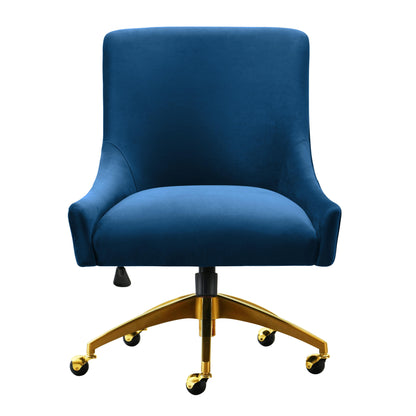 Lyrical Navy Office Swivel Chair