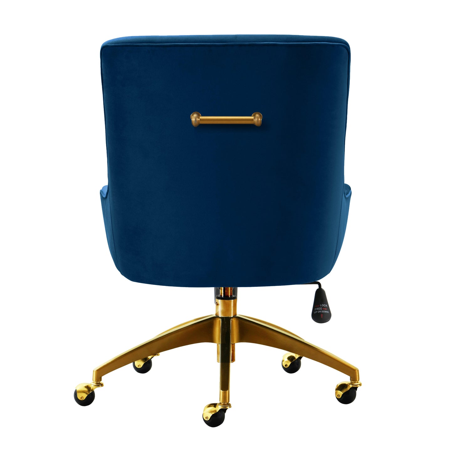 lyrical navy office swivel chair