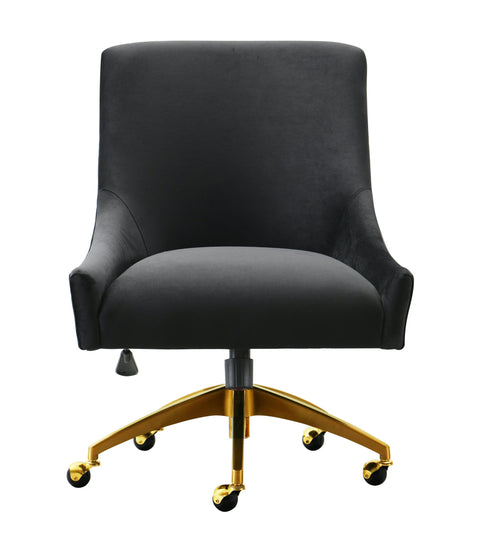 Solene Beaumont Performance Velvet Office Swivel Chair - image 1