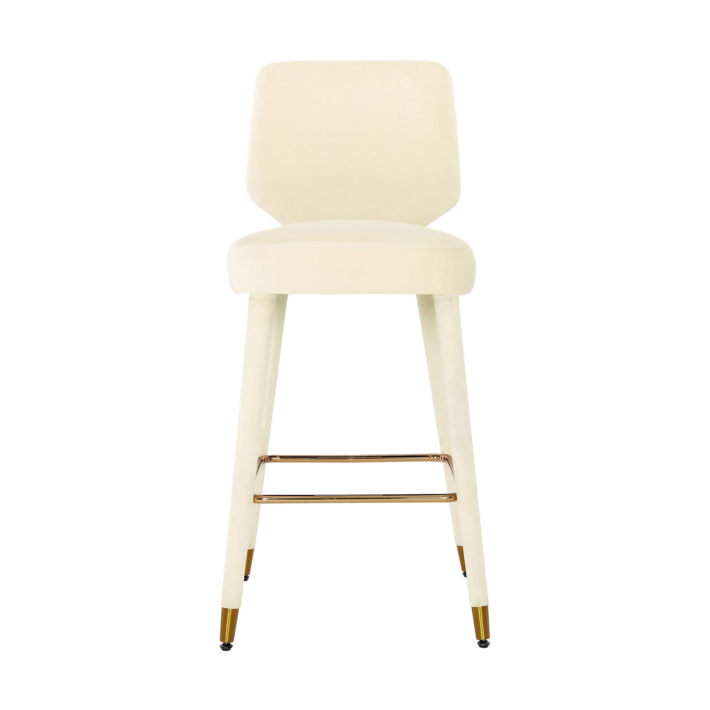 desiree cream velvet bar stool