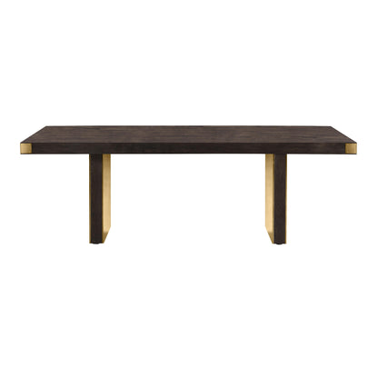 Akola Chocolate Brown Ash Dining Table