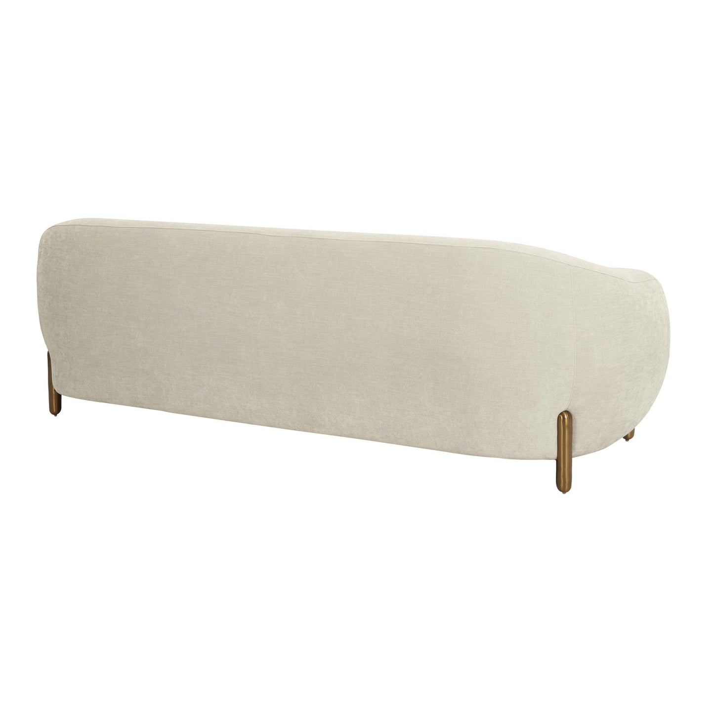 atrani cream textured linen sofa