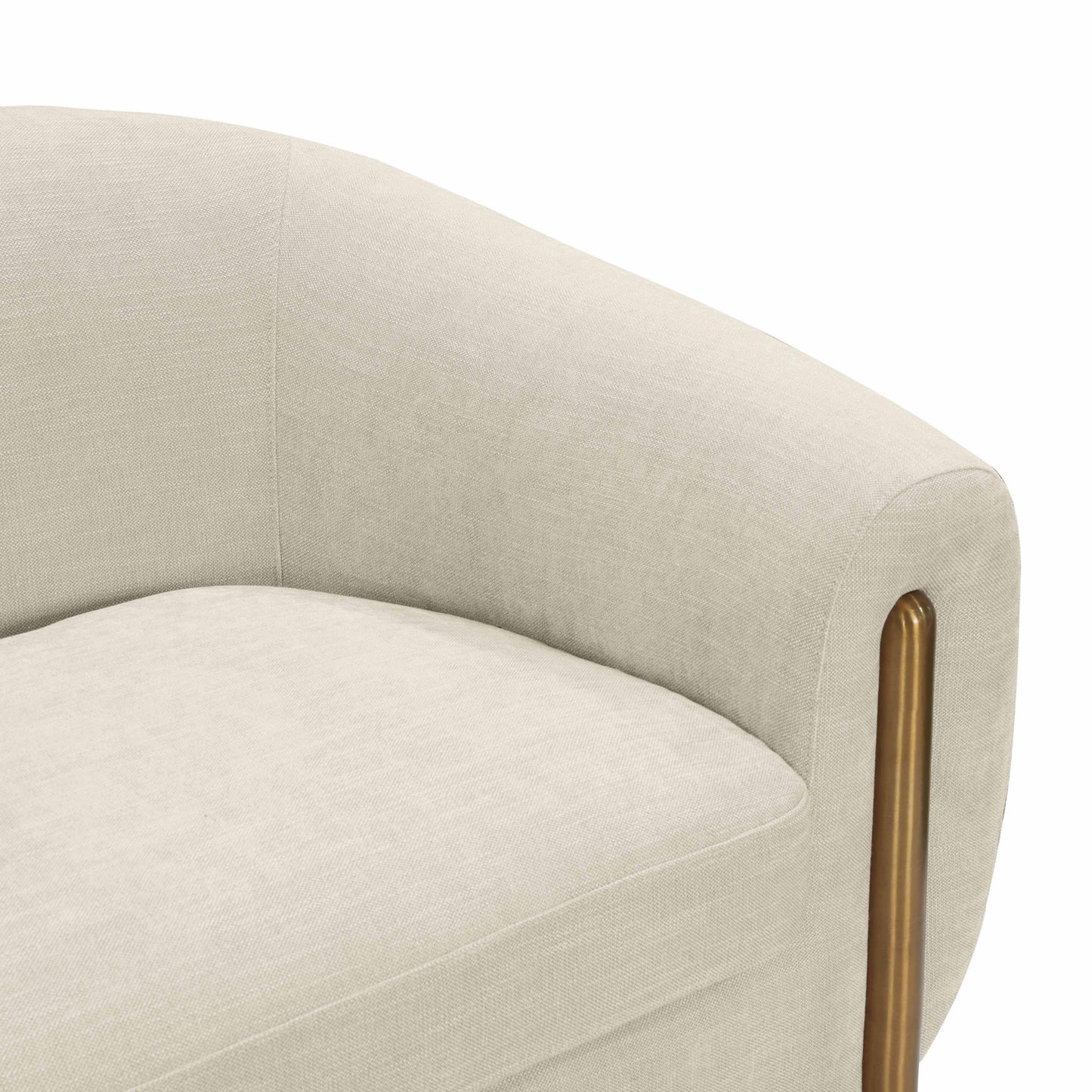 atrani cream textured linen sofa