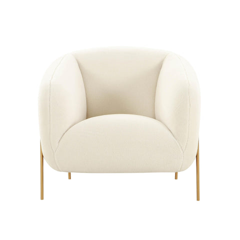 Noemie Marais Cream Performance Vegan Shearling Accent Chair by Inspire Me! Home Decor - image 3