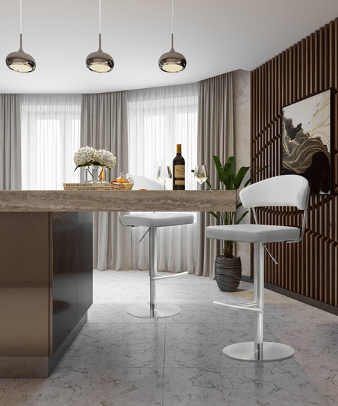 Florence Como Performance Vegan Leather Adjustable Stool - image 9
