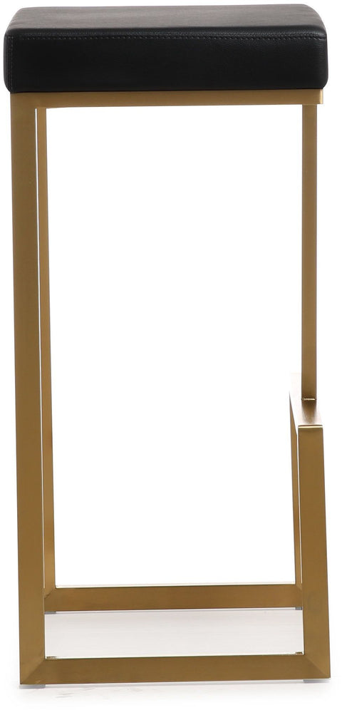 Atara Black Gold Steel Barstool (Set of 2)