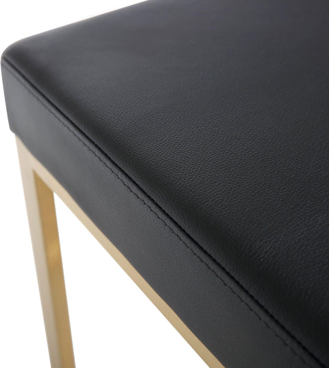 Atara Black Gold Steel Barstool (Set of 2)
