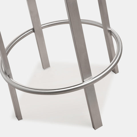 Kapri Light Grey Swivel Counter Stool - Set of 2