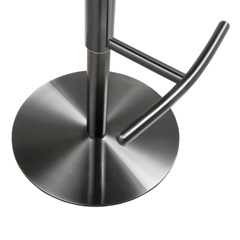 Helsinki Black on Black Steel Barstool