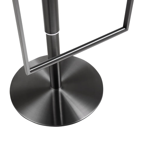 Amelie Bellamy Black Performance Vegan Leather on Black Stool - image 7