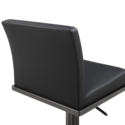 Amelie Bellamy Black Performance Vegan Leather on Black Stool - image 8