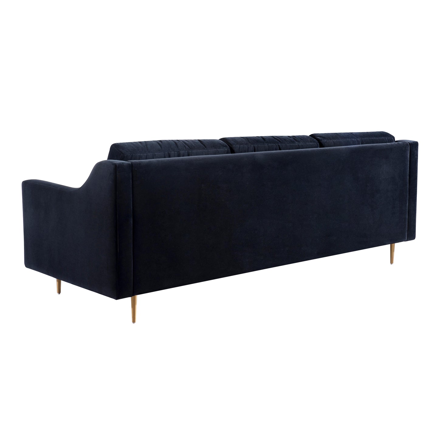 london black velvet sofa