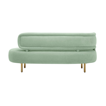 Kendall Mint Green Velvet Sofa