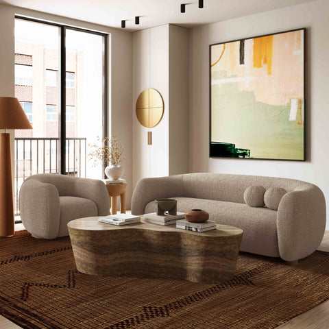 Elodie Marais 80" Contract-Grade Boucle Sofa - image 2