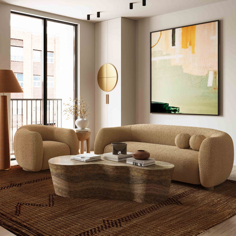 Elodie Marais 80" Contract-Grade Boucle Sofa - image 2