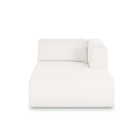 Juliette Valois Cream Performance Chenille Modular Chaise - image 3