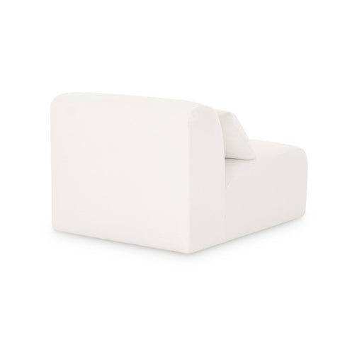Juliette Valois Cream Performance Chenille Modular Armless Chair - image 4