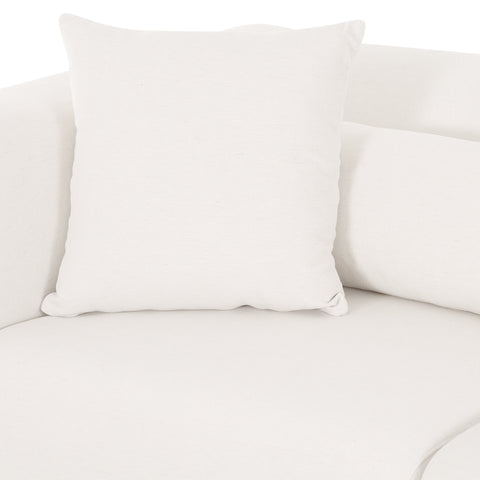 Juliette Valois 118" Cream Performance Chenille Modular Sofa - image 5