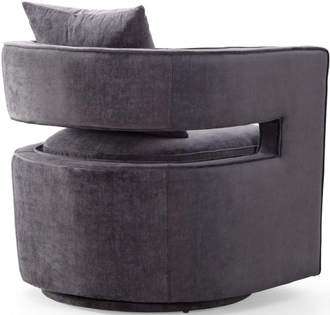 Ayla Grey Swivel Chair