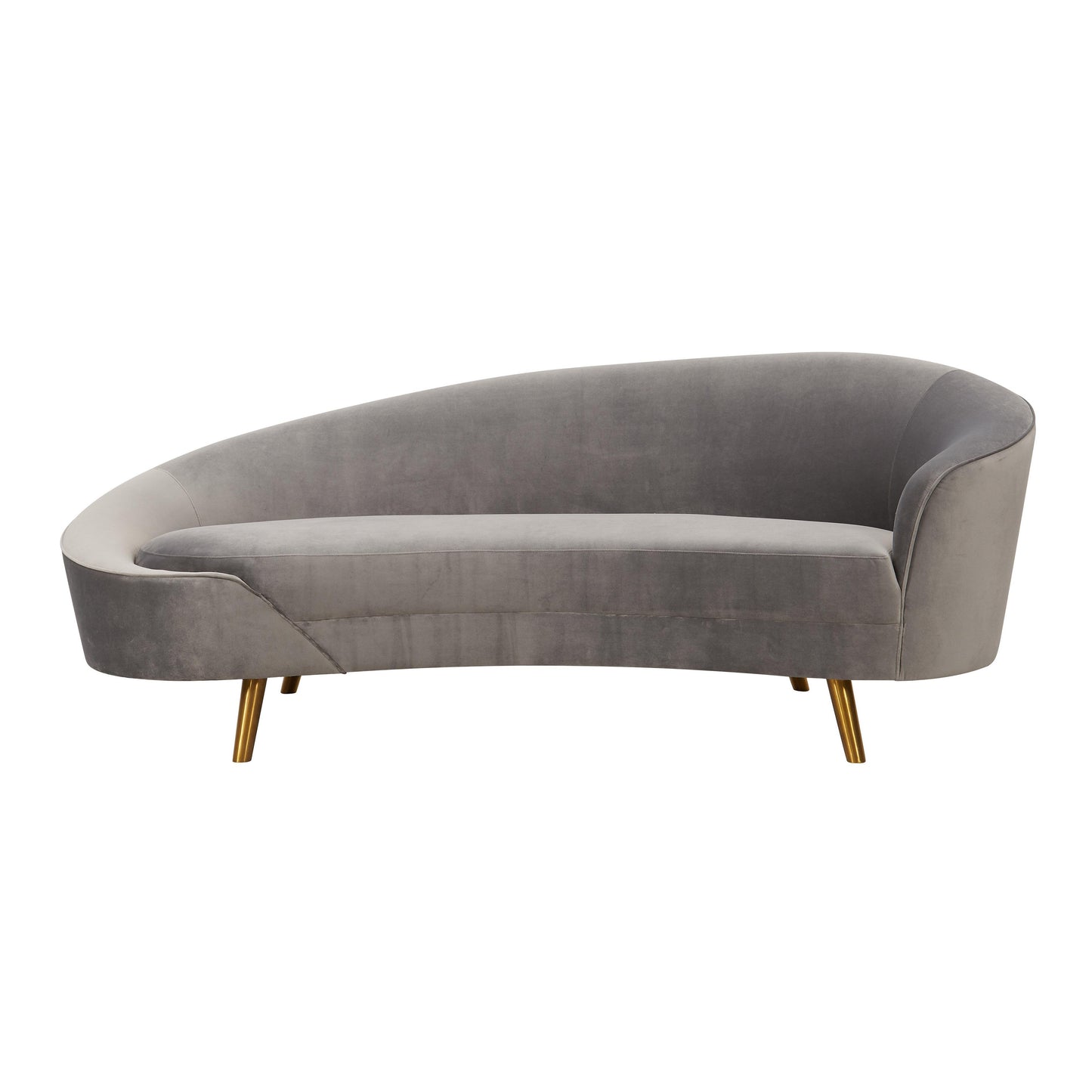 pippa grey velvet sofa