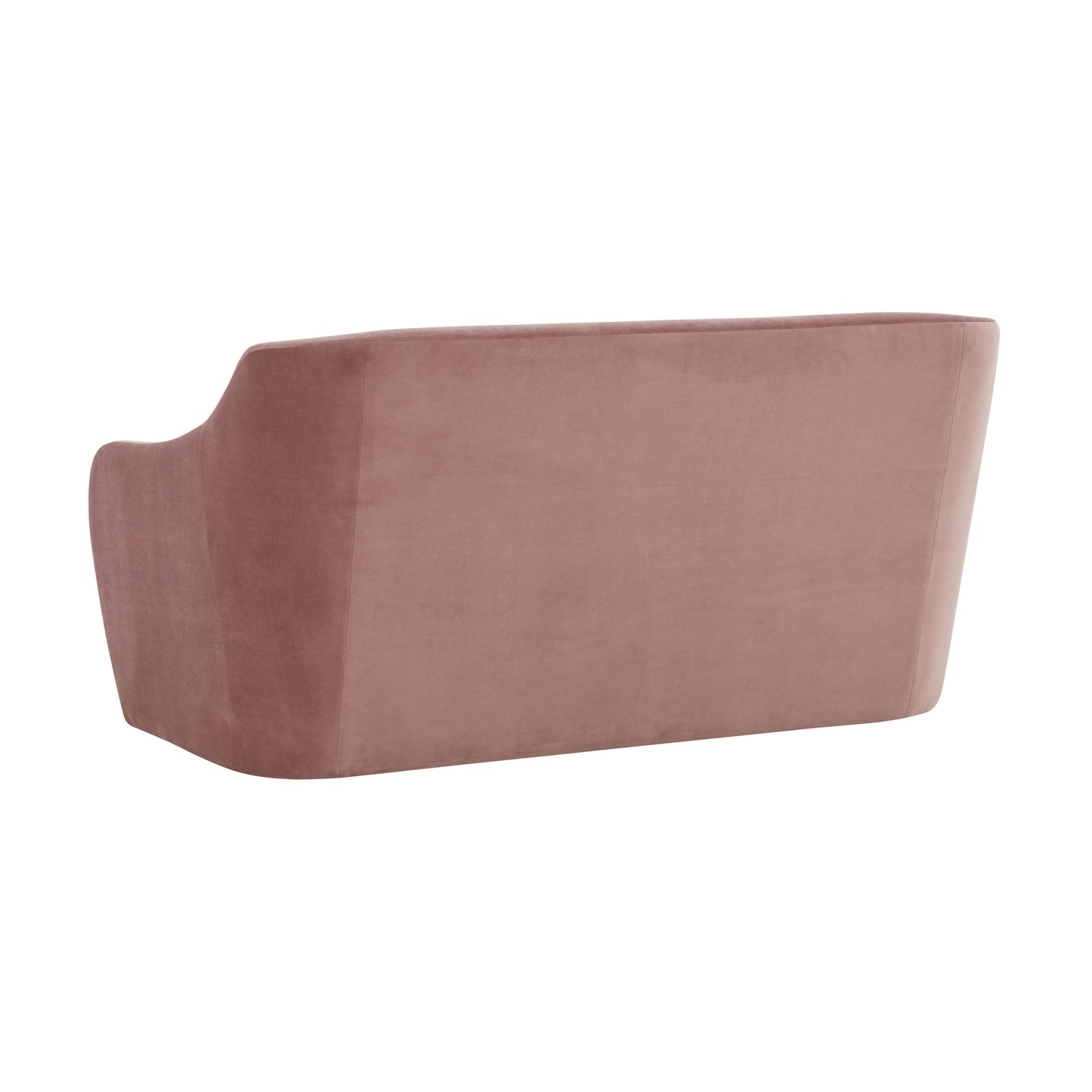 sammi mauve velvet loveseat