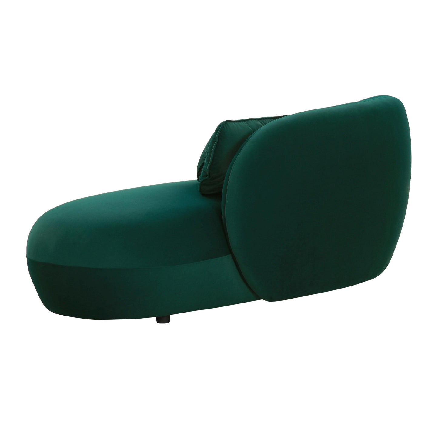 quinn green velvet chaise