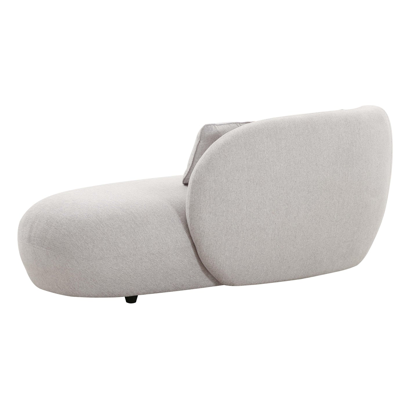 quinn grey velvet chaise